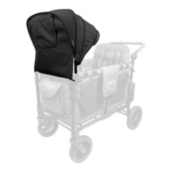 Retractable Stroller Canopy -Tiny Baby Essentials Store wonderfold wagon stroller canopy w4